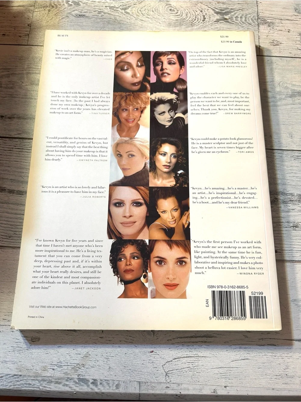 Making faces by Kevyn Aucoin makeup book